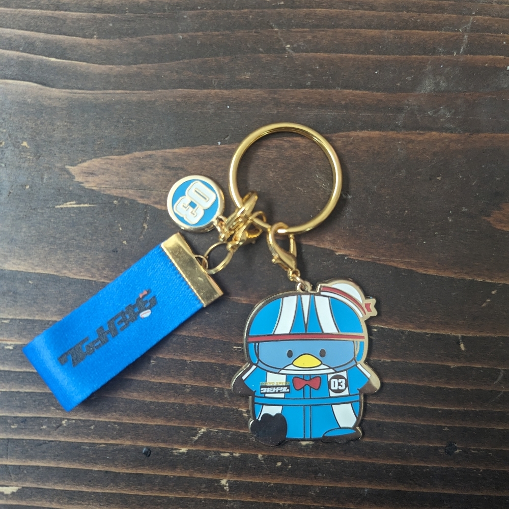 Tuxedo Sam Hello Kitty Tokyo Speed Keychain 03